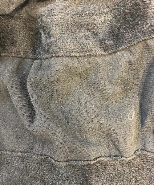 Jean Paul GAULTIER MAILLE FEMME（ジャンポールゴルチエ マイユ フェム）Jean Paul GAULTIER MAILLE FEMME (ジャンポールゴルチエ マイユ フェム) テーピングパワーネットフリルスカート ブラック サイズ:Mの古着・服飾アイテム