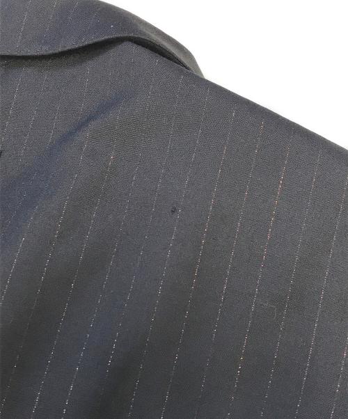 Jean Paul GAULTIER（ジャンポールゴルチェ）Jean Paul GAULTIER (ジャンポールゴルチェ) 裏プリント4Bテーラードジャケット ブラック サイズ:48の古着・服飾アイテム