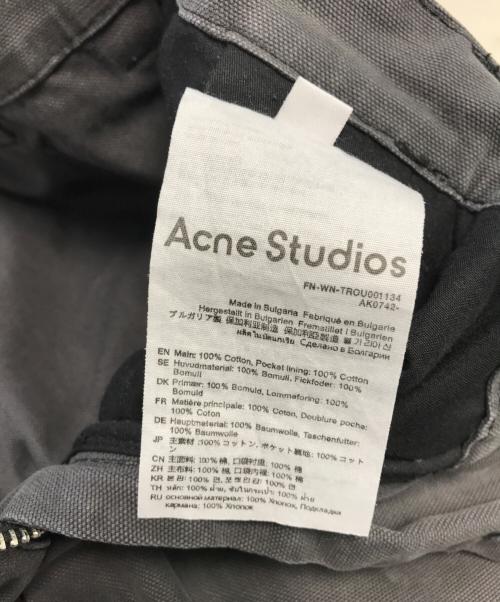 Acne studios（アクネ ストゥディオズ）Acne studios (アクネ ストゥディオス) カーゴパンツ グレー サイズ:38　175/70Aの古着・服飾アイテム
