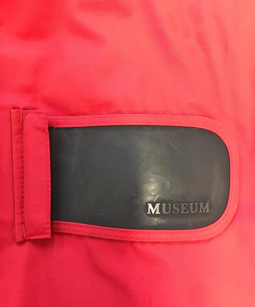 MUSEUM（ミュージアム）MUSEUM (ミュージアム) ファーダウンジャケット レッド サイズ:Smallの古着・服飾アイテム