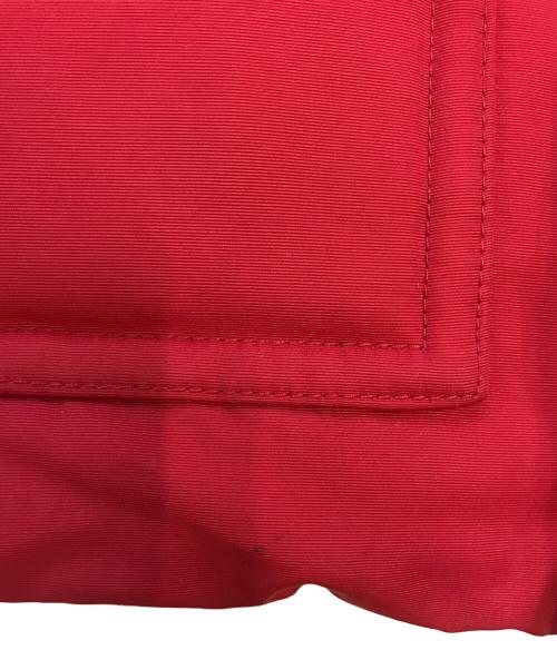 MUSEUM（ミュージアム）MUSEUM (ミュージアム) ファーダウンジャケット レッド サイズ:Smallの古着・服飾アイテム