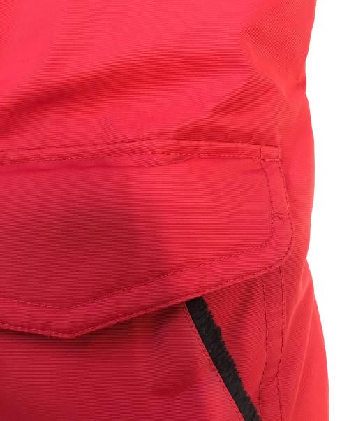 MUSEUM（ミュージアム）MUSEUM (ミュージアム) ファーダウンジャケット レッド サイズ:Smallの古着・服飾アイテム