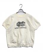 VINTAGEヴィンテージ）の古着「半袖スウェット」｜ホワイト