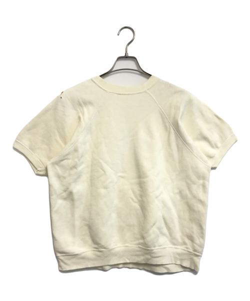 VINTAGE（ヴィンテージ）VINTAGE (ヴィンテージ) 半袖スウェット ホワイト サイズ:表記なしの古着・服飾アイテム