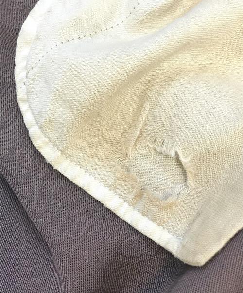 VINTAGE（ヴィンテージ）VINTAGE (ヴィンテージ) レーヨンギャバスラックス ブラウン サイズ:表記なしの古着・服飾アイテム