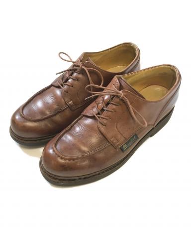 パラブーツ　ジャンボード　メンズ レザー ドレスシューズ ブラウン 中古・古着通販】PARABOOT (パラブーツ) シャンボードドレスシューズ