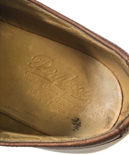 PARABOOT（パラブーツ）PARABOOT (パラブーツ) シャンボードドレスシューズ ブラウン サイズ:7の古着・服飾アイテム