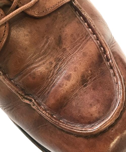 PARABOOT（パラブーツ）PARABOOT (パラブーツ) シャンボードドレスシューズ ブラウン サイズ:7の古着・服飾アイテム