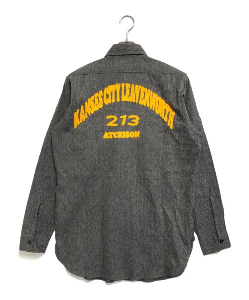 big mac（ビッグマック）big mac (ビッグマック) Penny's (ペニーズ) ブラックシャンブレーシャツ ブラック サイズ:表記なしの古着・服飾アイテム