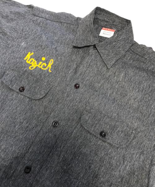 big mac（ビッグマック）big mac (ビッグマック) Penny's (ペニーズ) ブラックシャンブレーシャツ ブラック サイズ:表記なしの古着・服飾アイテム