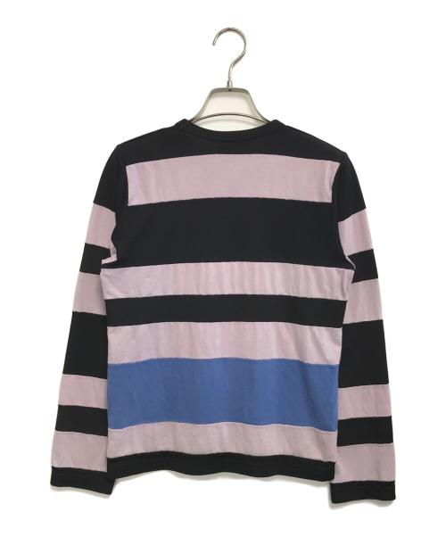 COMME des GARCONS（コムデギャルソン）COMME des GARCONS (コムデギャルソン) ボーダーカットソー ブラック サイズ:SSの古着・服飾アイテム
