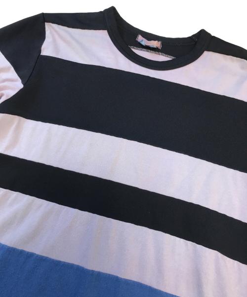 COMME des GARCONS（コムデギャルソン）COMME des GARCONS (コムデギャルソン) ボーダーカットソー ブラック サイズ:SSの古着・服飾アイテム
