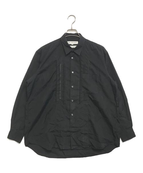 COMME des GARCONS SHIRT（コムデギャルソンシャツ）COMME des GARCONS SHIRT (コムデギャルソンシャツ) フロントギャザーシャツ ブラック サイズ:Mの古着・服飾アイテム