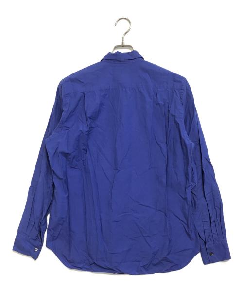 COMME des GARCONS SHIRT（コムデギャルソンシャツ）COMME des GARCONS SHIRT (コムデギャルソンシャツ) デザインシャツ ブルー サイズ:Mの古着・服飾アイテム