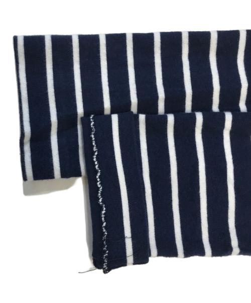 GOOD DESIGN SHOP COMME des GARCONS（グッドデザインショップ コムデギャルソン）GOOD DESIGN SHOP COMME des GARCONS (グッドデザインショップ コムデギャルソン) ボーダーカットソー ネイビー サイズ:Sの古着・服飾アイテム