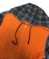 中古・古着 COMME des GARCONS HOMME PLUS (コムデギャルソンオムプリュス) インサイドアウトフーデットジャケット オレンジ×グレー サイズ:M：30000円