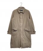 COMME des GARCONS HOMMEコムデギャルソン オム）の古着「HBTロングコート」｜ブラウン