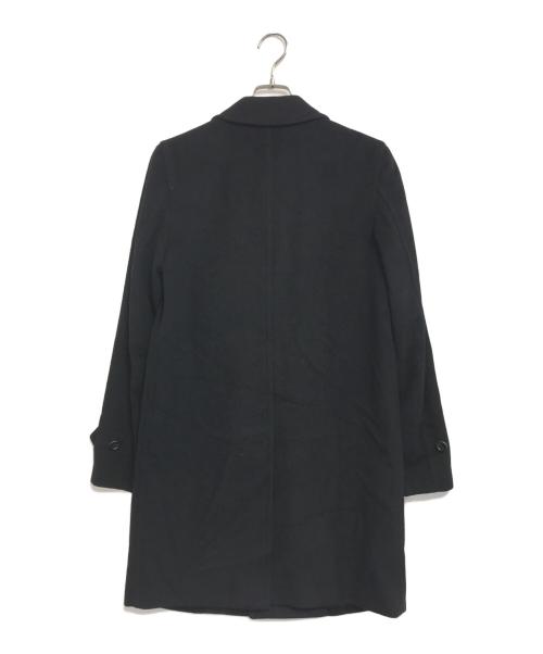 COMME des GARCONS HOMME PLUS（コムデギャルソンオムプリュス）COMME des GARCONS HOMME PLUS (コムデギャルソンオムプリュス) ウールカシミヤコート ブラック サイズ:XSの古着・服飾アイテム