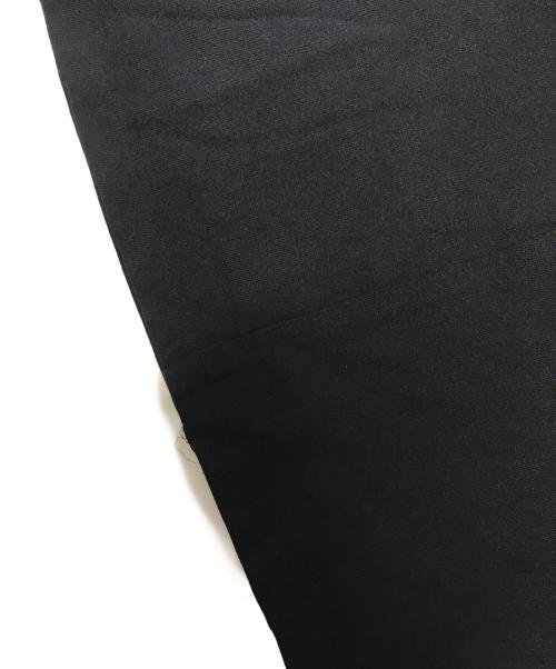 ROBE DE CHAMBRE COMME DES GARCONS（ローブドシャンブル コムデギャルソン）ROBE DE CHAMBRE COMME DES GARCONS (ローブドシャンブル コムデギャルソン) ポリ縮絨ロングスカート ブラック サイズ:Mの古着・服飾アイテム