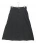 ROBE DE CHAMBRE COMME DES GARCONS（ローブドシャンブル コムデギャルソン）の古着「ポリ縮絨ロングスカート」｜ブラック