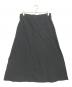 ROBE DE CHAMBRE COMME DES GARCONS (ローブドシャンブル コムデギャルソン) ポリ縮絨ロングスカート ブラック サイズ:M：23000円