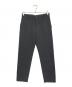 tricot COMME des GARCONS（トリココムデギャルソン）の古着「裾ジップ縮絨パンツ」｜ブラック