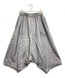 COMME des GARCONS（コムデギャルソン）の古着「サルエルラメパンツ」｜グレー