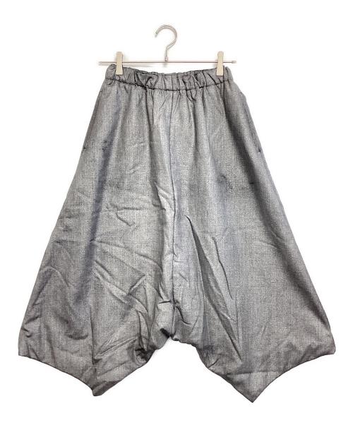 COMME des GARCONS（コムデギャルソン）COMME des GARCONS (コムデギャルソン) サルエルラメパンツ グレー サイズ:XSの古着・服飾アイテム