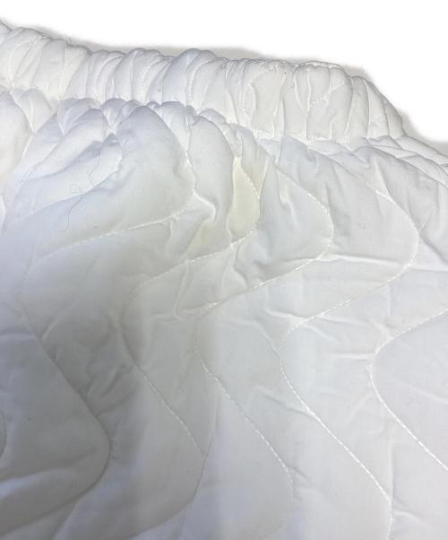 COMME des GARCONS（コムデギャルソン）COMME des GARCONS (コムデギャルソン) キルティングハーフパンツ ホワイト サイズ:Sの古着・服飾アイテム