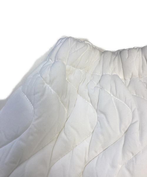 COMME des GARCONS（コムデギャルソン）COMME des GARCONS (コムデギャルソン) キルティングハーフパンツ ホワイト サイズ:Sの古着・服飾アイテム