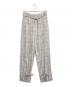 Acne studios（アクネ ストゥディオズ）の古着「Ribbon Tie Trousers」｜ベージュ