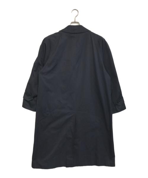 Burberry's（バーバリー）Burberry's (バーバリーズ) 裏ノヴァステンカラーコート ネイビー サイズ:36の古着・服飾アイテム