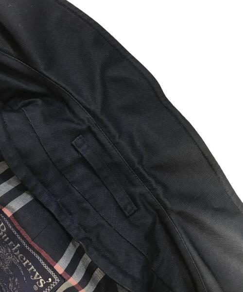Burberry's（バーバリー）Burberry's (バーバリーズ) 裏ノヴァステンカラーコート ネイビー サイズ:36の古着・服飾アイテム