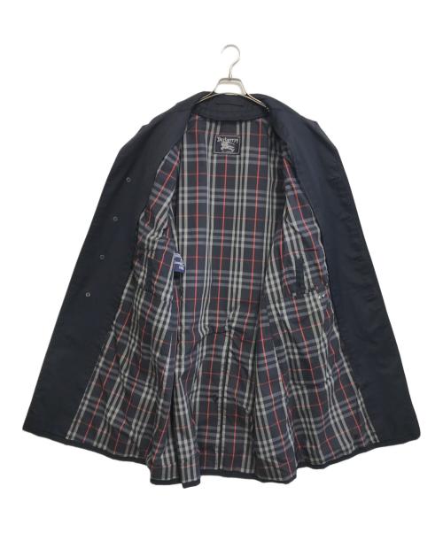 Burberry's（バーバリー）Burberry's (バーバリーズ) 裏ノヴァステンカラーコート ネイビー サイズ:36の古着・服飾アイテム