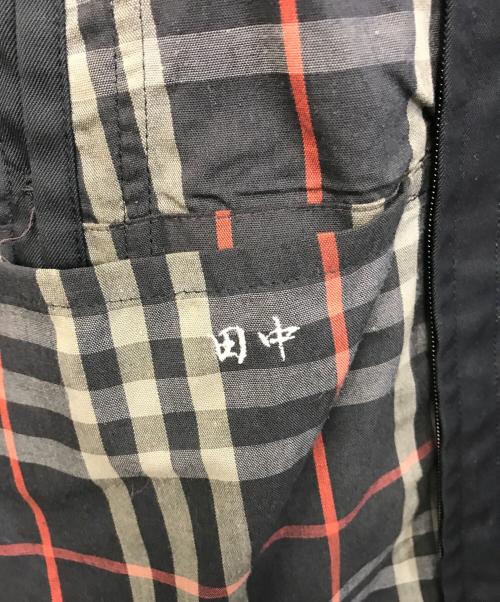 Burberry's（バーバリー）Burberry's (バーバリーズ) 裏ノヴァステンカラーコート ネイビー サイズ:36の古着・服飾アイテム