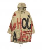 NOZOMI ISHIGUROノゾミイシグロ）の古着「総柄モッズコート」｜カーキ