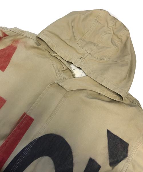 NOZOMI ISHIGURO（ノゾミイシグロ）NOZOMI ISHIGURO (ノゾミイシグロ) 総柄モッズコート カーキ サイズ:Ｓの古着・服飾アイテム