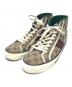 GUCCI（グッチ）の古着「Gucci Tennis 1977 Canvas High Top/テニス 1977」｜ベージュ