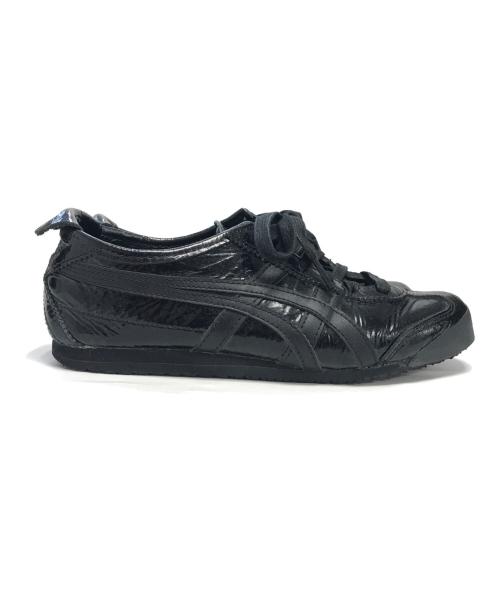 Onitsuka Tiger（オニツカタイガー）Onitsuka Tiger (オニツカタイガー) ローカットスニーカー ブラック サイズ:CM23.0/US6/EURO37の古着・服飾アイテム
