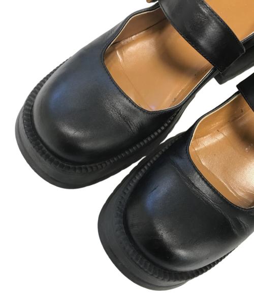 MARNI（マルニ）MARNI (マルニ) 厚底レザーローファー ブラック サイズ:37の古着・服飾アイテム