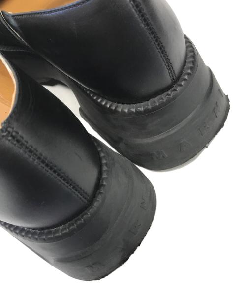 MARNI（マルニ）MARNI (マルニ) 厚底レザーローファー ブラック サイズ:37の古着・服飾アイテム