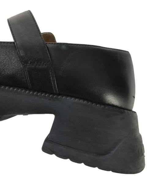 MARNI（マルニ）MARNI (マルニ) 厚底レザーローファー ブラック サイズ:37の古着・服飾アイテム