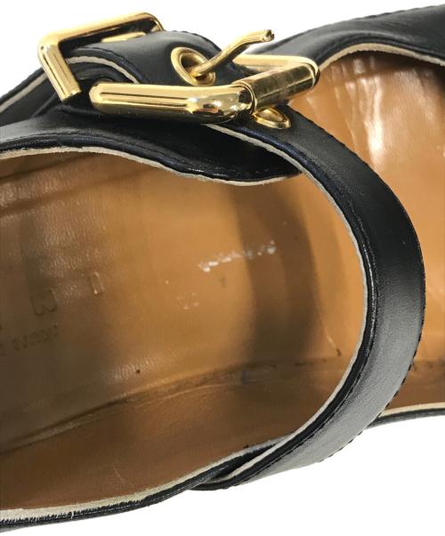 MARNI（マルニ）MARNI (マルニ) 厚底レザーローファー ブラック サイズ:37の古着・服飾アイテム