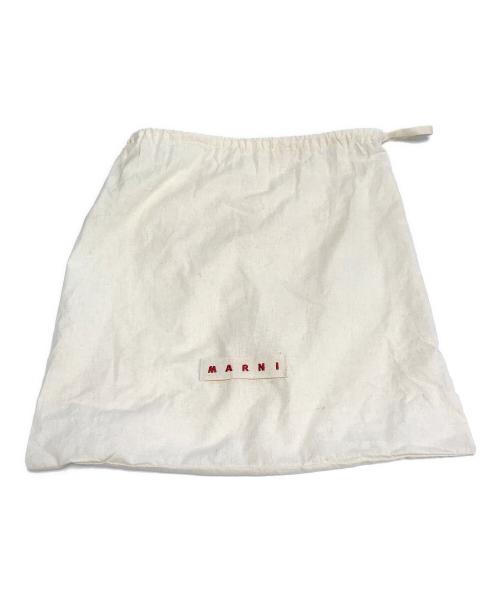 MARNI（マルニ）MARNI (マルニ) MUSEO BAG MINI ベージュ×グリーンの古着・服飾アイテム