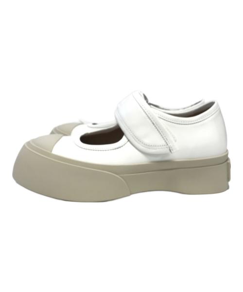 MARNI（マルニ）MARNI (マルニ) PABLO メリージェーンスニーカー ホワイト サイズ:37の古着・服飾アイテム