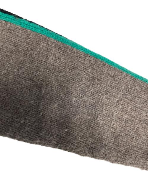 stussy（ステューシー）stussy (ステューシー) Denim Tears (デニムティアーズ) CARDIGAN KNIT SWEATER ブラウン サイズ:Mの古着・服飾アイテム