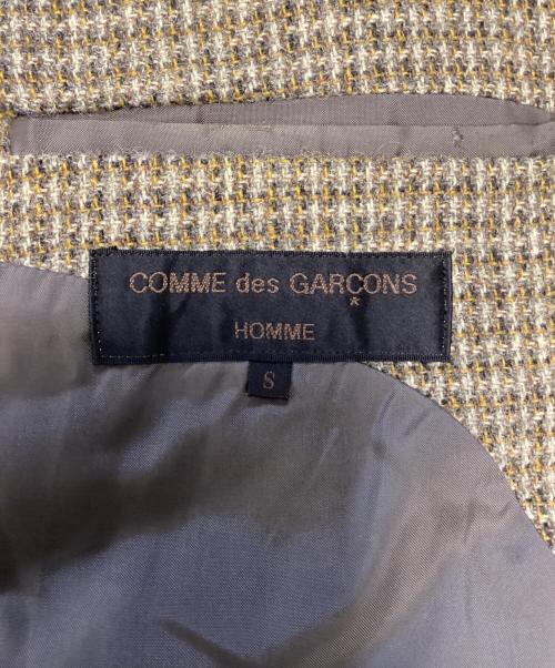 COMME des GARCONS HOMME（コムデギャルソン オム）COMME des GARCONS HOMME (コムデギャルソン オム) 80's テーラードジャケット ブラウン サイズ:Sの古着・服飾アイテム