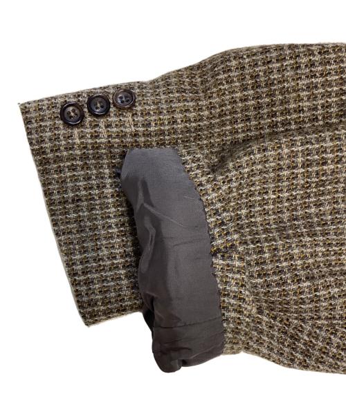 COMME des GARCONS HOMME（コムデギャルソン オム）COMME des GARCONS HOMME (コムデギャルソン オム) 80's テーラードジャケット ブラウン サイズ:Sの古着・服飾アイテム