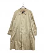 Burberry'sバーバリーズ）の古着「裏ノヴァチェックステンカラーコート」｜ベージュ