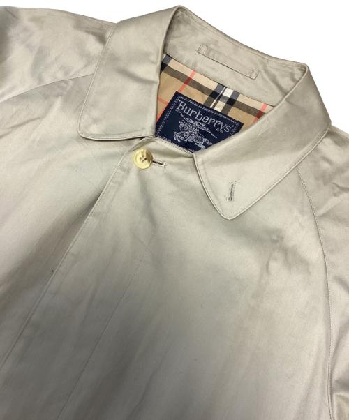 Burberry's（バーバリーズ）Burberry's (バーバリーズ) 裏ノヴァチェックステンカラーコート ベージュ サイズ:表記なしの古着・服飾アイテム
